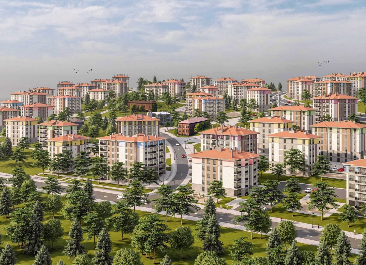 MANİSA İLİ YUNUSEMRE İLÇESİ 980 ADET KONUT YAPIM İŞİ